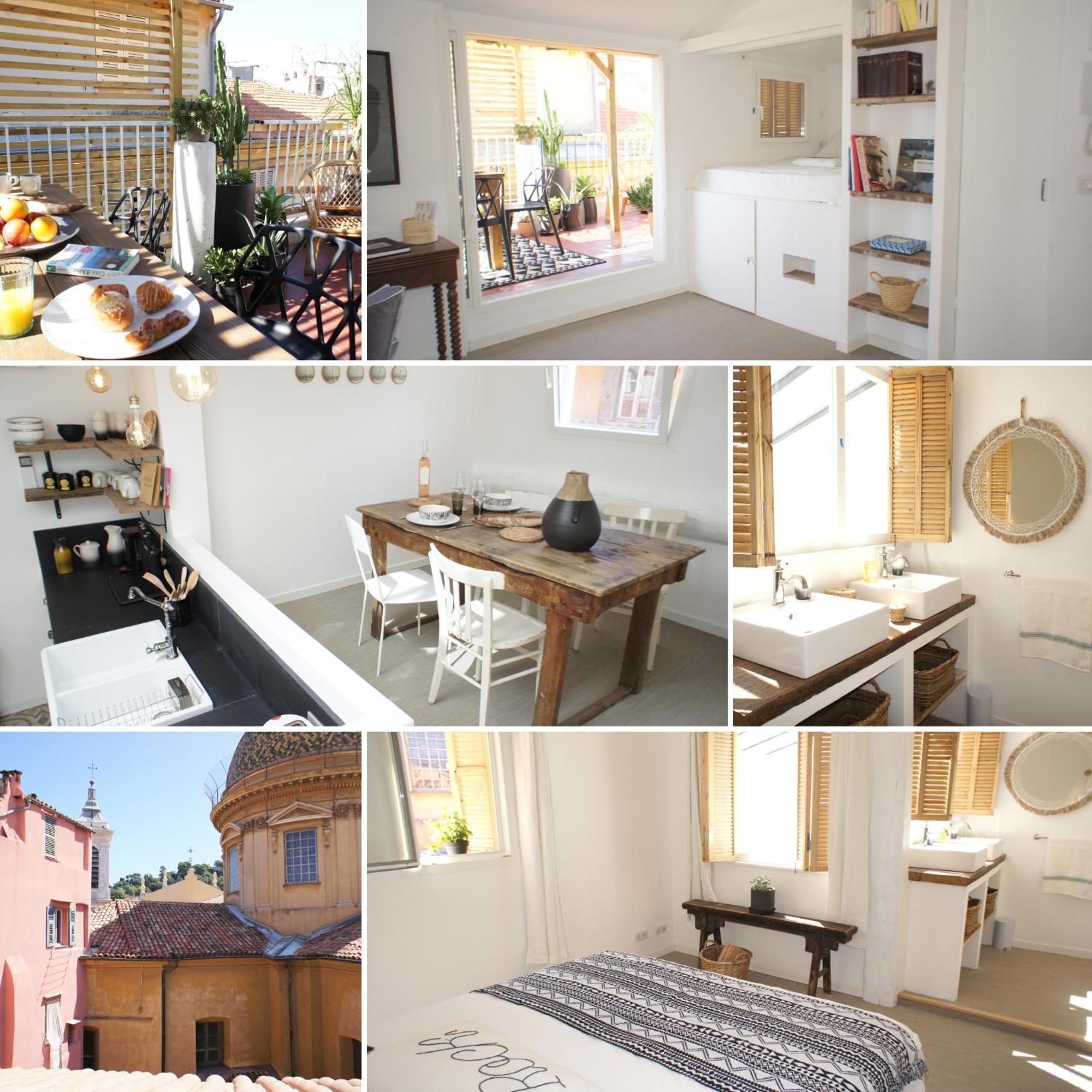 Ze Perfect Place - Vieux Nice - Exceptionnel Appartement - Calme Et Terrasse Avec Vues Exterior foto